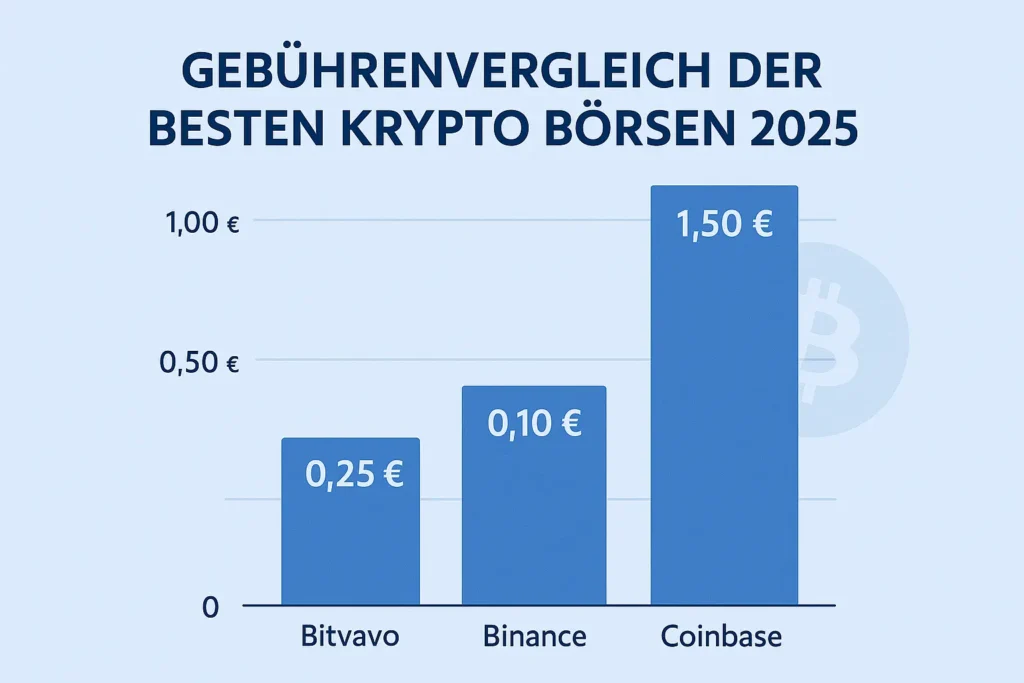 Die besten Krypto-Börsen 2025 im Vergleich: Welche Plattform passt zu dir? Gebührenvergleich der besten Krypto Börsen 2025 für Einsteiger