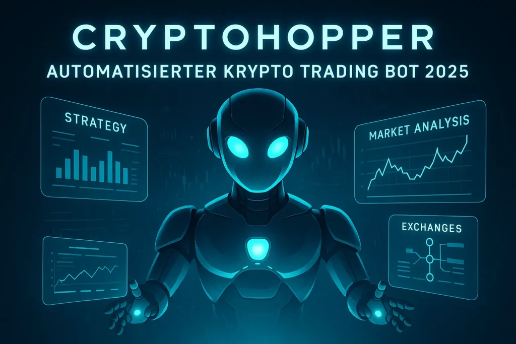 Die besten 5 Krypto Trading Bots 2025 – Der große Vergleich für Einsteiger cryptohopper trading bot 2025 – automatisierter allrounder im werbestil