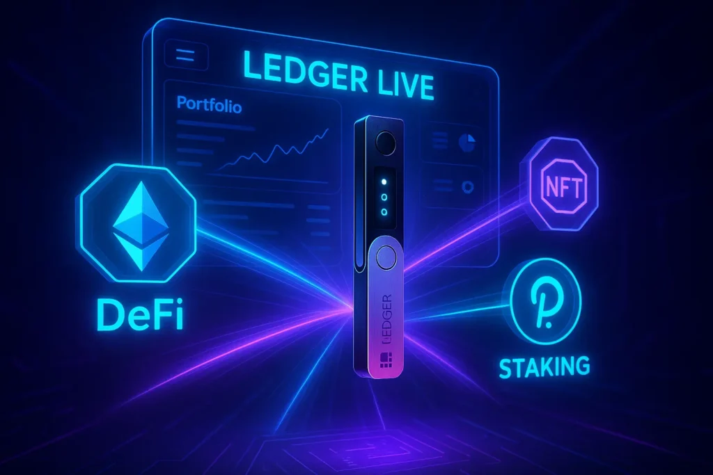 Ledger Live Dashboard 2025 – DeFi, NFTs und Staking mit der Ledger Wallet im Test
