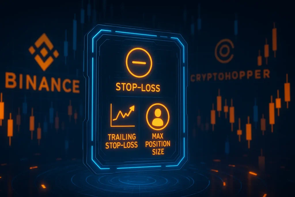 Krypto Trading Bot – Sicherheits- und Risikoeinstellungen im Cryptohopper mit Binance aktivieren