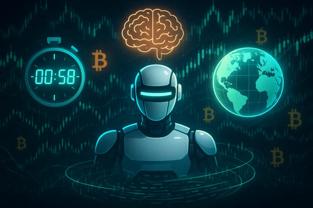 Die besten 5 Krypto Trading Bots 2025 – Der große Vergleich für Einsteiger vorteile von Krypto Trading Bots 2025 – epische Visualisierung von Automatisierung