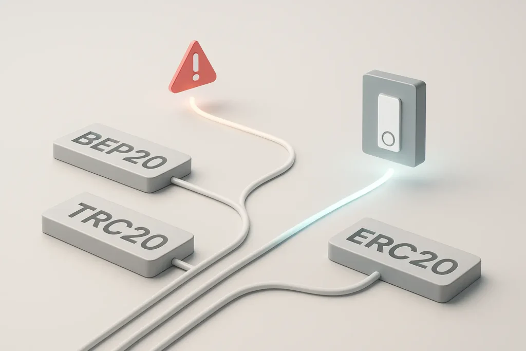 Ledger Wallet einrichten – richtige Netzwerkauswahl (z. B. ERC20) für sichere Übertragung von Kryptowährungen