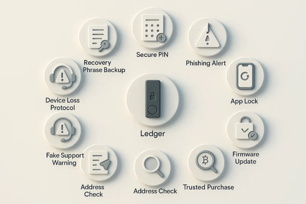Ledger Wallet einrichten – Übersicht der 10 wichtigsten Sicherheitstipps für Hardware Wallets
