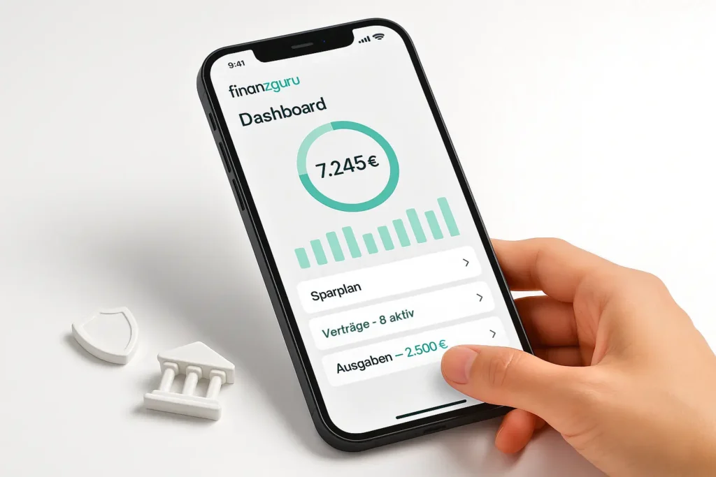 Finanzguru Erfahrungen 2025: Lohnt sich die App? Finanzguru App einrichten – Konto-Verknüpfung mit PSD2-Schnittstelle