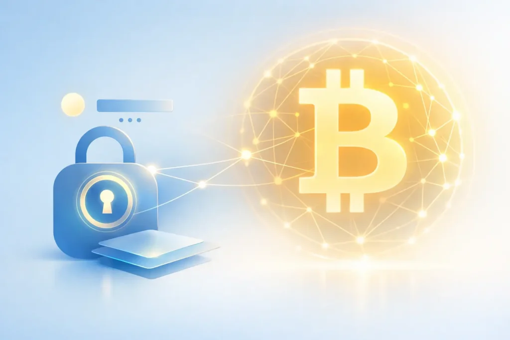 Bitcoin Wallet einfach erklärt als Zugriff auf digitales Geld im Netzwerk