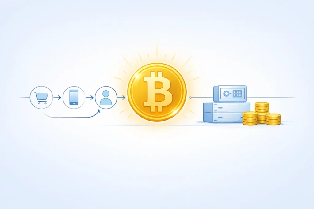 Bitcoin Vorteile und Nachteile einfach erklärt visuelle Gegenüberstellung