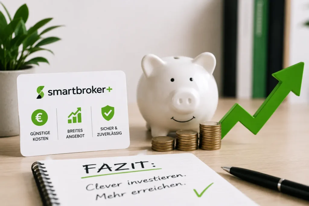 Smartbroker plus Kosten: Gebühren & Gesamtkosten verständlich erklärt Smartbroker plus Kosten Fazit mit günstigen Gebühren, Sparpotenzial und Broker Bewertung