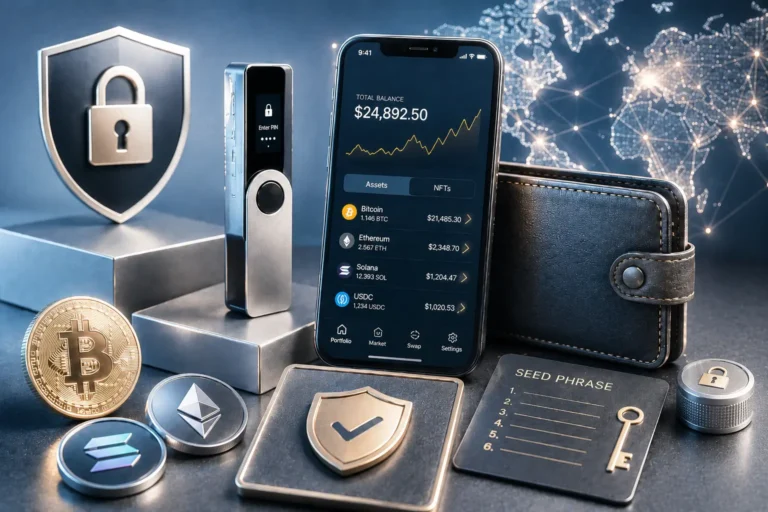 Krypto Wallet Vergleich 2026: Die besten Wallets für deinen Anwendungsfall Krypto Wallet Vergleich mit Hardware Wallet, Krypto Wallet App und sicherer Aufbewahrung von Kryptowährungen